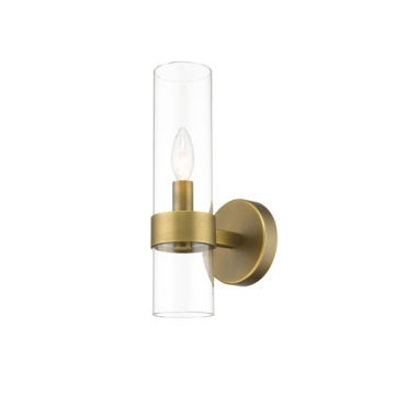 Z-Lite Datus 1-Light Wall Sconce - 120V - Rubbed Brass