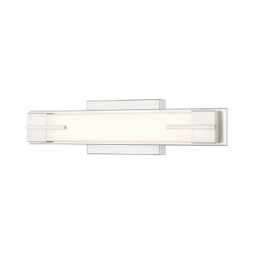 Z-Lite Chase 18" LED 1-Light Vanity - 18W - CCT Selectable - 760 Lumens - 120V - Brushed Nickel