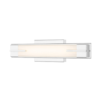 Z-Lite Chase 18" LED 1-Light Vanity - 18W - CCT Selectable - 760 Lumens - 120V - Chrome