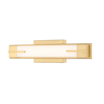 Z-Lite Chase 18" LED 1-Light Vanity - 18W - CCT Selectable - 760 Lumens - 120V - Modern Gold