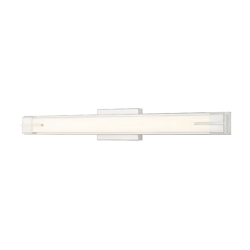 Z-Lite Chase 33" LED 1-Light Vanity - 33W - CCT Selectable - 1,530 Lumens - 120V - Brushed Nickel