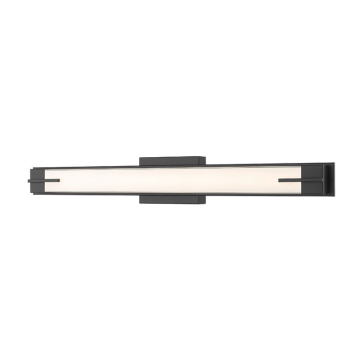 Z-Lite Chase 33" LED 1-Light Vanity - 33W - CCT Selectable - 1,530 Lumens - 120V - Matte Black
