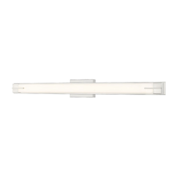 Z-Lite Chase 43" LED 1-Light Vanity - 46W - CCT Selectable - 1,900 Lumens - 120V - Brushed Nickel