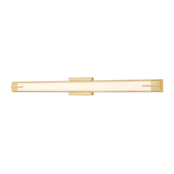 Z-Lite Chase 43" LED 1-Light Vanity - 46W - CCT Selectable - 1,900 Lumens - 120V - Modern Gold