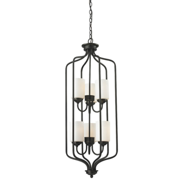 Z-Lite Cardinal 6-Light Chandelier - 120V - Olde Bronze