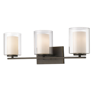 Z-Lite Willow 3-Light Vanity - 120V - Olde Bronze