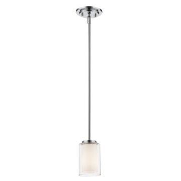 Z-Lite Willow 1-Light Pendant - 120V - Chrome