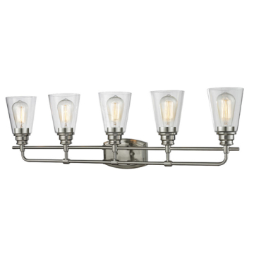 Z-Lite Annora 5-Light Vanity - 120V - Brushed Nickel