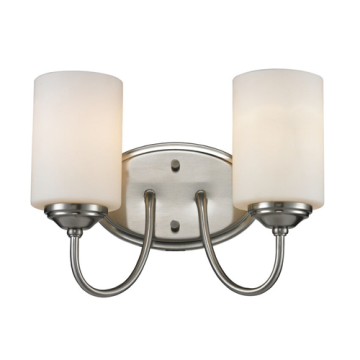 Z-Lite Cardinal 2-Light Vanity - 120V - Brushed Nickel