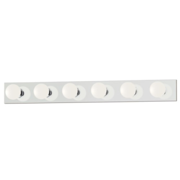 Maxim Lighting Essentials 6-Light Vanity Light Light - 120V - Polished Chrome