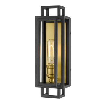 Z-Lite Titania 1-Light Wall Sconce - 120V - Bronze / Olde Brass
