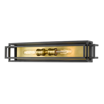 Z-Lite Titania 2-Light Vanity - 120V - Bronze / Olde Brass