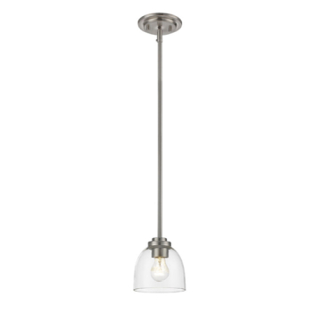 Z-Lite Ashton 1-Light Pendant - 120V - Brushed Nickel