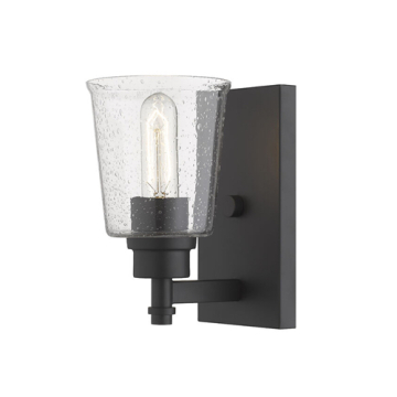 Z-Lite Bohin 1-Light Wall Sconce - 120V - Matte Black