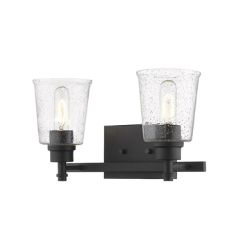 Z-Lite Bohin 2-Light Vanity - 120V - Matte Black