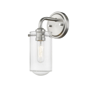 Z-Lite Delaney 1-Light Wall Sconce - 120V - Brushed Nickel