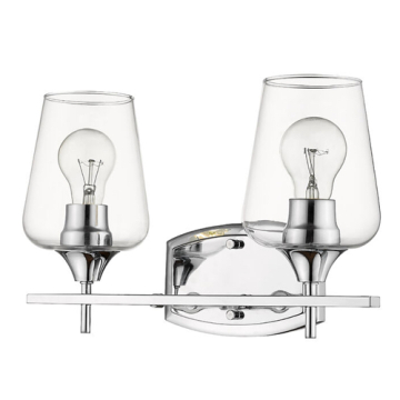 Z-Lite Joliet 2-Light Vanity - 120V - Chrome