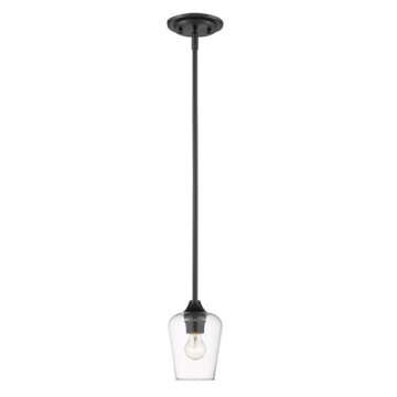 Z-Lite Joliet 6" 1-Light Pendant - 120V - Matte Black