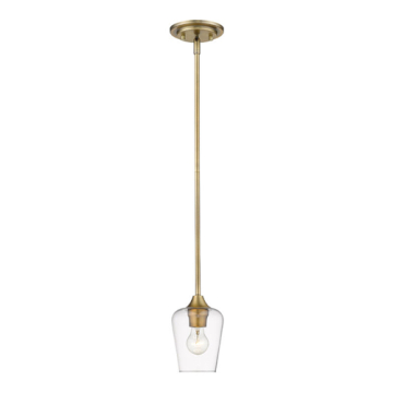 Z-Lite Joliet 6" 1-Light Pendant - 120V - Olde Brass