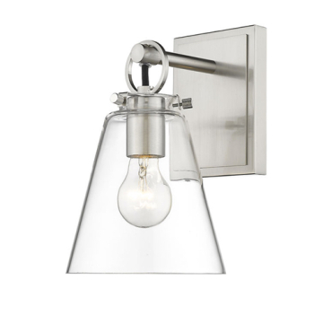 Z-Lite Harper 7" 1-Light Wall Sconce - 120V - Brushed Nickel