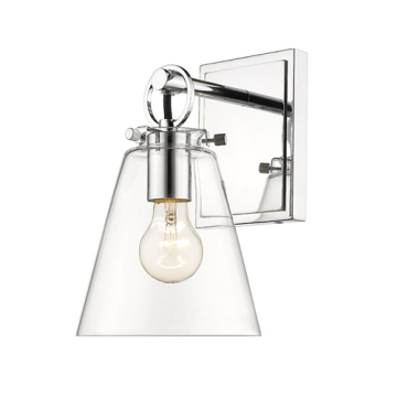 Z-Lite Harper 7" 1-Light Wall Sconce - 120V - Chrome