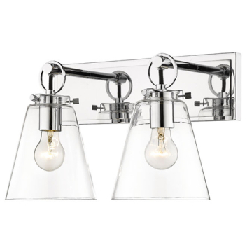 Z-Lite Harper 2-Light Vanity - 120V - Chrome