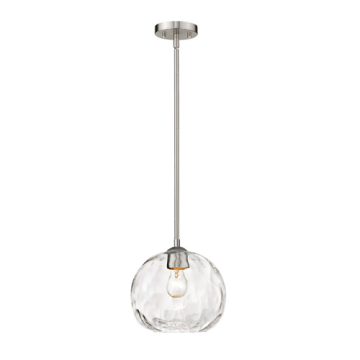 Z-Lite Chloe 10" 1-Light Pendant - 120V - Brushed Nickel