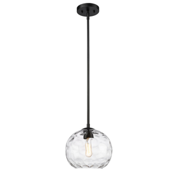 Z-Lite Chloe 10" 1-Light Pendant - 120V - Matte Black