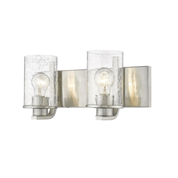 Z-Lite Beckett 2-Light Vanity - 120V - Brushed Nickel