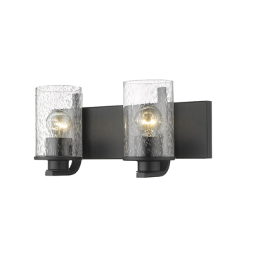 Z-Lite Beckett 2-Light Vanity - 120V - Matte Black