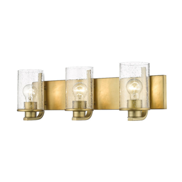 Z-Lite Beckett 3-Light Vanity - 120V - Olde Brass