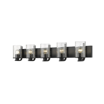 Z-Lite Beckett 5-Light Vanity - 120V - Matte Black