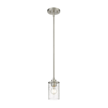 Z-Lite Beckett 1-Light Pendant - 120V - Brushed Nickel