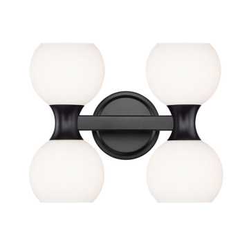 Z-Lite Artemis 4-Light Vanity - 120V - Matte Black