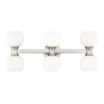 Z-Lite Artemis 6-Light Vanity - 120V - Brushed Nickel