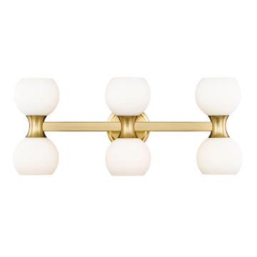 Z-Lite Artemis 6-Light Vanity - 120V - Modern Gold