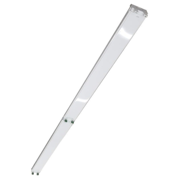 TechBrite 96" 4 Lamp LED Ready T8 Conjoined Body Strip Fixture - No Lamps