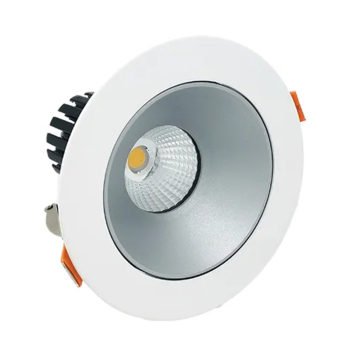 Westgate LRD 4" LED Winged Recessed Downlight - Open Trim - 10W - 2700K - 700 Lumens - 120V - Matte Silver