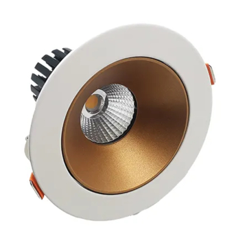 Westgate LRD 4" LED Winged Recessed Downlight - Open Trim - 10W - 2700K - 700 Lumens - 120V - Matte Gold