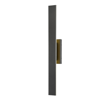 Z-Lite Stylet 36" Outdoor LED Wall Sconce - 18W - CCT Selectable - 1,850 Lumens - 120V - Sand Black