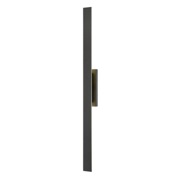 Z-Lite Stylet 60" Outdoor LED Wall Sconce - 15W - CCT Selectable - 3,200 Lumens - 120V - Sand Black