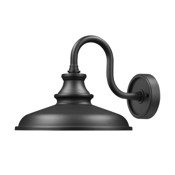 Z-Lite RLM 1-Light Outdoor Wall Light - 120V - Sand Black