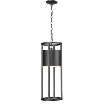 Z-Lite Luca 1-Light LED Outdoor Pendant - 2700K - 120V - Black