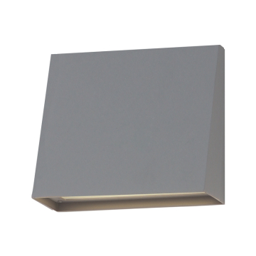 Maxim Lighting Pathfinder Large LED Outdoor Wall Sconce - 1,250 Lumens - CCT Selectable - 120-277V - Silver