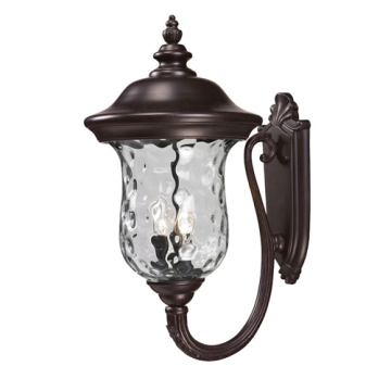 Z-Lite Armstrong 3-Light Outdoor Wall Sconce - 120V - Bronze