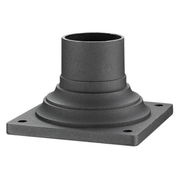 Z-Lite Pier Mount - Round - Black