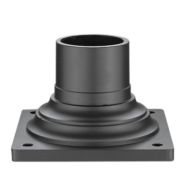Z-Lite Pier Mount - Round - Outdoor Rubbed Bronze