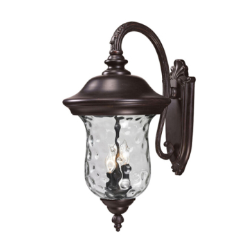 Z-Lite Armstrong 3-Light Outdoor Wall Sconce - 120V - Bronze
