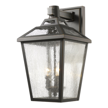 Z-Lite Bayland 11" 3-Light Outdoor Wall Sconce - 120V - Oil Rubbed Bronze