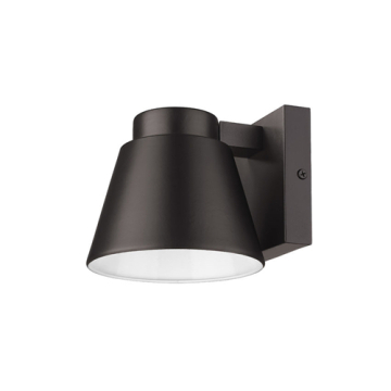 Z-Lite Asher 1-Light Small Outdoor Wall Sconce - 2700K - 120V - Oil Rubbed Bronze